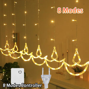 5M 3Color Diwali Lights 11modes Fairy Lights Outdoor Waterproof For Garden Decoration Diwali Decoration Deepavali Lights