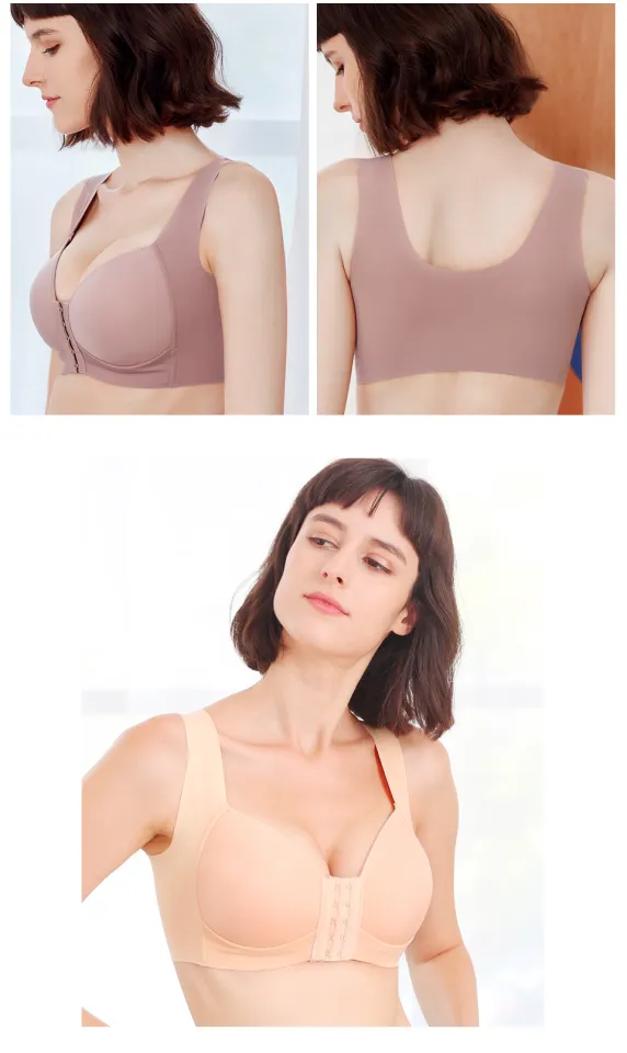 FallSweet Wireless Bras for Women Plus Size C D E Cup Sexy Lingerie Push Up  Underwear Lace Longline Brassiere Size 34-48