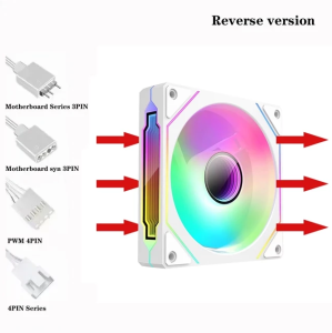 พัดลมระบายความร้อน Fan Case 12 cm. Prism 4pro Infinity Mirror 5v 3pin ARGB Cooling Fan