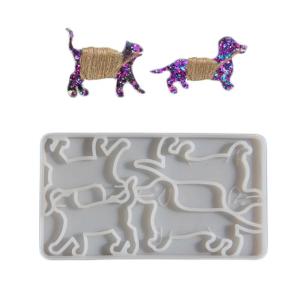 Flexible Silicone Resin Mold For Crafts Animal Shaped Keychain Making Decoration Projects Family Activities