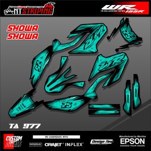 New Design Stiker Decal Motor Yamaha WR 155 Full Body Tema ARTLEX Keren Kode TA977