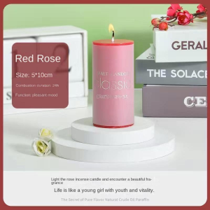 【5*10cm】Scented Candles Soy Scented Candle Home Fragrance Wedding/Party/Christening Baptism Gift Souvenir