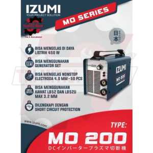 MESIN LAS IZUMI MO 200 Mesin Las 200A Travo Las Listrik Inverter MMA Besi