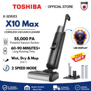 X10 PLUS Premium Wet and Dry Mop Cleaner 2 Edge Cleaning Lightweight 99.9% Sterilization