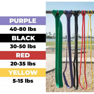 Resistance Bands Pull Rope Yoga Fitness Body Strength lifting Exercise Training 208cm Crossfit Power 弹力绳 拉筋带| DaQueen