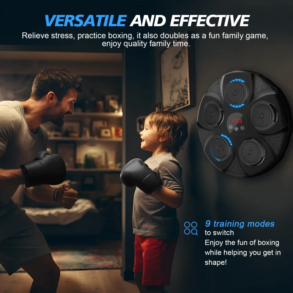 Musical Boxing Machine, Home Kids Adult Boxing Training, Stress Release