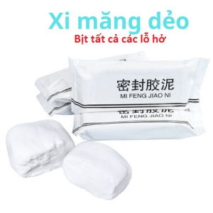 10 gói Trám sửa Xi măng dẻo bịt lỗ điều hoà đường ống nước vá lỗ tường khe hở vết nứt chống thấm nước