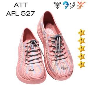 Sepatu Slip On Wanita ATT AFL 527 Karet Abstrak Tali 38-41
