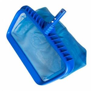 Swimming Pool Leaf Skimmer Net / Leaf Rake Cleaning Tool / Larger Capacity Pool Net / Reinforced Frame Rake Net