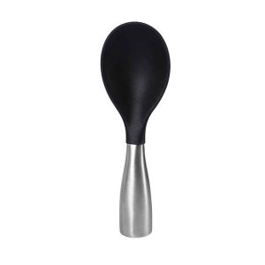 KANNERT Dinnerware Cooking Stainless Steel Anti-rust Stand-up Non-Stick Rice Paddle Serving Spoons Spatula Rice Scooper