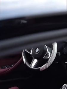 SCH 2/3PCS Carbon Fiber Silicone Car Steering Wheel Cover Micro Fiber Leather PVC Wheel Booster Cover Non-Slip Universal