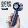 Buy 1 take 1 Mini Portable Handheld Electric Fan Turbo Hurricane 2000mAh 3 speed with Mobile Phone Holder Base T10. 