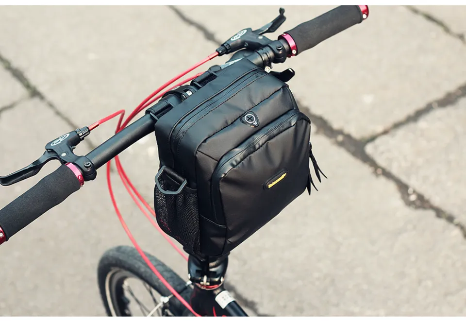Rhinowalk Bicycle Handlebar Bag Waterproof Portable Folding