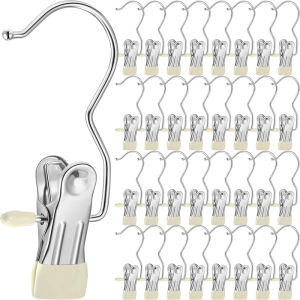 30PCS/lot Hanger Stainless Steel Drying Hanger Strong Cloth Hangers Slip Resistant Clothes Hanger Coat Hanger