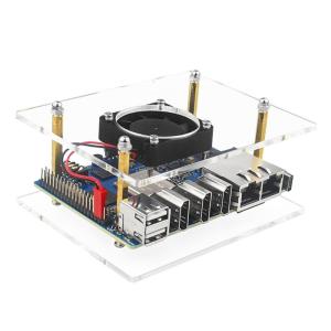 Acrylic Case Box for OrangePi 5 Plus Transparent Protective Shell Enclosure 1/2/3 Layers Optional