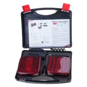 Wireless Tail Lights for Truck LED Wireless Trailer Lights Magnetic Trailer Lamp Towing Light with Powerful Suction Base