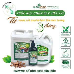 Nước Rửa Chén Hữu Cơ Nước Rửa Bát An Toàn Nước Rửa Chén Enzym Bồ Hòn Hữu Cơ Không Hại Da Tay Hunahome