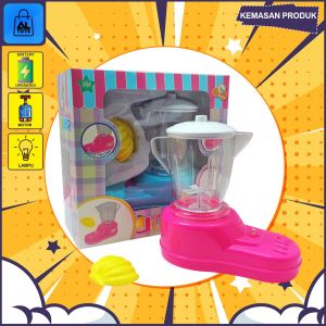 MAINAN ANAK PEREMPUAN MIXER BLENDER JUICER PERABOTAN DAPUR MAINAN MIXER BATERAI MAINAN MURAH ST2663