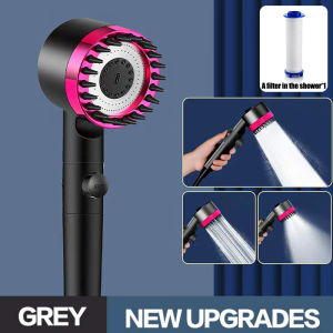 Powerful Pressurized Shower Nozzle Bathroom Shower Filter Household Spray Bath Shower Head Set