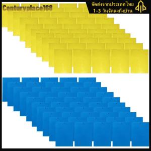 100pcs แมลงวันที่แข็งแรงกับดักจับสองด้านกับดักสำหรับแมลงผลไม้พืชผลไม้สำหรับแมลงที่บินได้