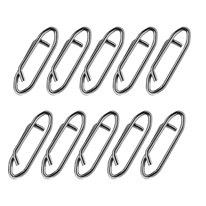 50 cái câu cá Clip kết nối nhanh chóng thay đổi kết nối cho lures điện câu cá Clip không gỉ nhanh chóng Snaps tốc độ Clip