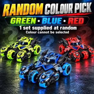 3-in-1 Catapult Toy Car with 2 Detachable Motorcycles | Pull Back Racing Car with Lights & Sounds