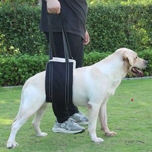 Portable Dog Slings Round Lining Dog Slings Regulable Dog Support Harnesses for Leg Stability