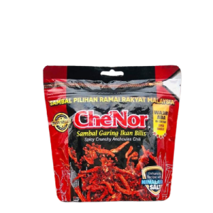 [SG STOCK]Sambal spicy anchovies Che Nor 160g Sambal udang sos ikan bilis/Sambal Tempe/Super Spicy