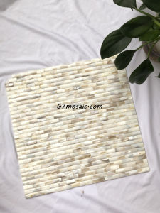 Gạch mosaic xà cừ khảm ngọc trai G7K003 trang trí tường nội ngoại thất phòng khách nhà vệ sinh bếp ban công sân vườn tiểu cảnh sản phẩm tinh tế hài hòa giá rẻ bền màu chịu nhiệt