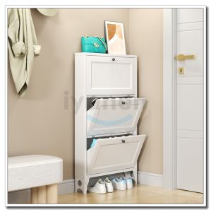 3 Door Shoes Cabinet Large Capacity Multi-Layer Shoes Rack Cabinet Rak Kasut/Almari Kasut Tertutup Kabinet Kasut鞋柜鞋架