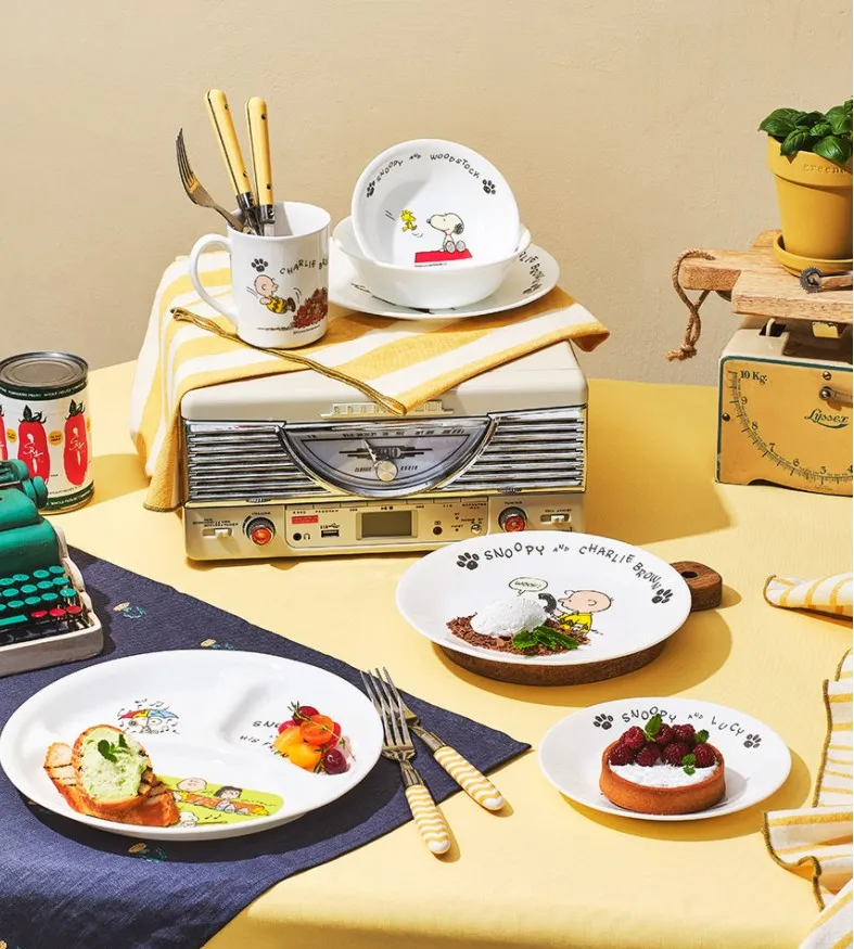 Corelle Dinner Set Corelle Quarter Plates Corelle X PEANUTS Brunch