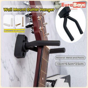 E.B. Wall Hanger Holder Stand Hook Mount for Guitar Ukulele Bass