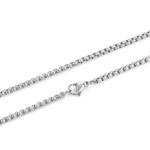 สร้อยคอแบบไม่แพ้กันน้ำ18K สแตนเลสชุบทองสไตล์หลากสีอเนกประสงค์มีตัวเลือก