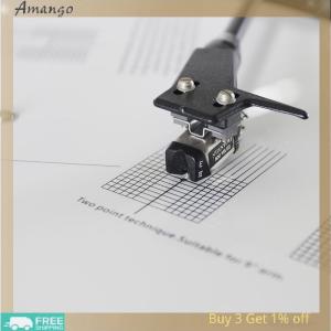 Amango Vinyl Record Pickup Calibration Plate Distance Gauge Protractor Adjustment Tool
