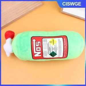CISWGE Xe ghế cổ gối sáng tạo NOS Nitơ Oxit chai mềm sang trọng xe tựa đầu trang trí xe cổ hỗ trợ Ghế đệm