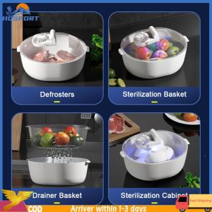 【Hospor】4 in 1 Defrosting Tray Keeps Food Nutritious Food Meat Fresh-Keeping Box Tableware Meat Defroster Physical Thawing Plate