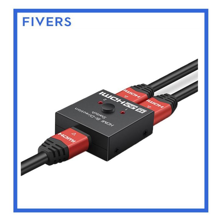 4K HDMI Switch Ports Bi-directional 1x2 2x1 HDMI Switcher