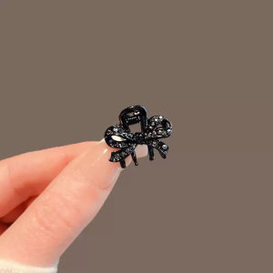 Klip Kecil Rambut metal Small pearl Clip hair pin clips Korea hair claw pin rambut small hair pins黑色小发夹珍珠发夹抓夹韩式发夹