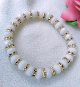 GELANG CRYSTAL/GELANG CRYSTAL SEKAT/GELANG KRISTAL CANTIK/GELANG TANGAN WANITA/GROSIR AKSESORIES