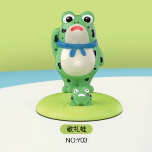 Cute Mobile Phone Holder Frog Phone Holder Hands-free Convenience Desktop Decoration Phone Accessories手机支架