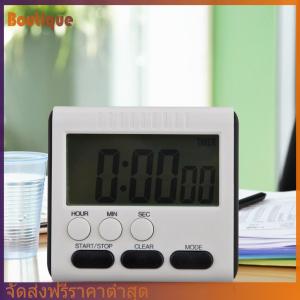 Multifunction Kitchen Electronic Clock 24 Hour Countdown Alarm Clock Portable LCD Digital Display Durable Practical Creative for Kids and Seniors