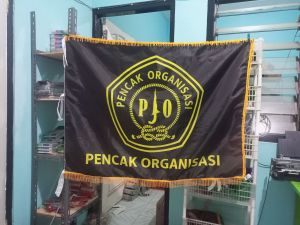 Bendera Pencak Organisasi Rumbai