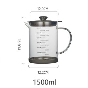 LUMIYA Lưới mịn Thùng chứa dầu ăn Có lưới lọc với Cân Bình lọc dầu có nắp Bình đựng gia vị nhà bếp Sử dụng trong bếp