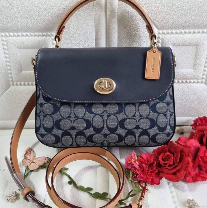 C4921 Coach Original Marlie Women's Top Handle Satchel In Signature