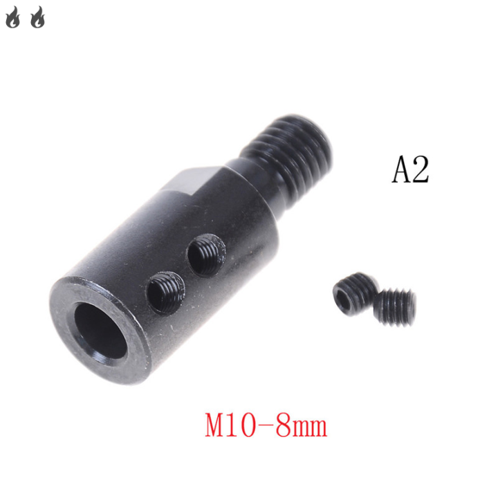 🔥🔥 Đầu nối trục gá M10 chuôi 5mm/8mm/10mm/12mm dụng cụ cắt | Lazada.vn