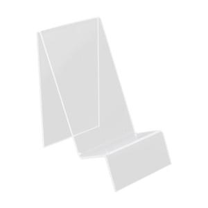 Acrylic Bookends Books Stand Book Holders Cookbooks Stand Magazine Stand For Office Home Library Desktop Organization