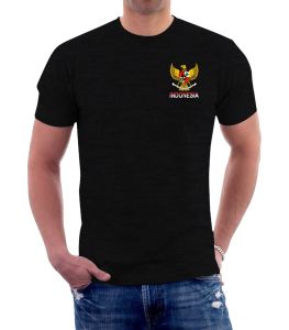 Kaos Oblong Pria Lengan Pendek LOGO GARUDA