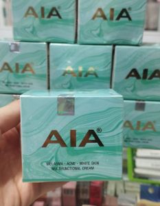 Kem AIA Trắng da - Mờ Nám - Mụn thâm - Se khít lỗ chân lông - Giữ ẩm 7g ( màu xanh)
