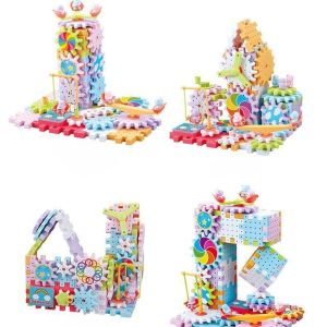 Đồ chơi xếp hình bánh răng cưa chuyển động cho bé gồm 2 phân loại 83 và 135 chi tiết-Tiệm Nhà Sóc 2023