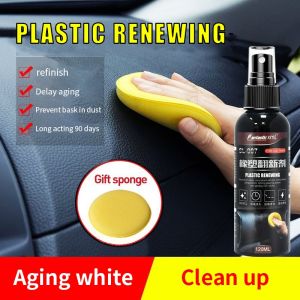 Plastic Restorer For Car Trim Restorer Plastic Coating Agent Plastic Retreading Agent 120ML